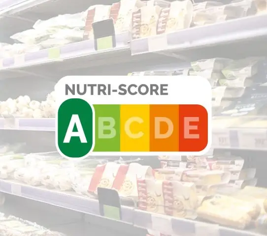 Nutri score labeling system