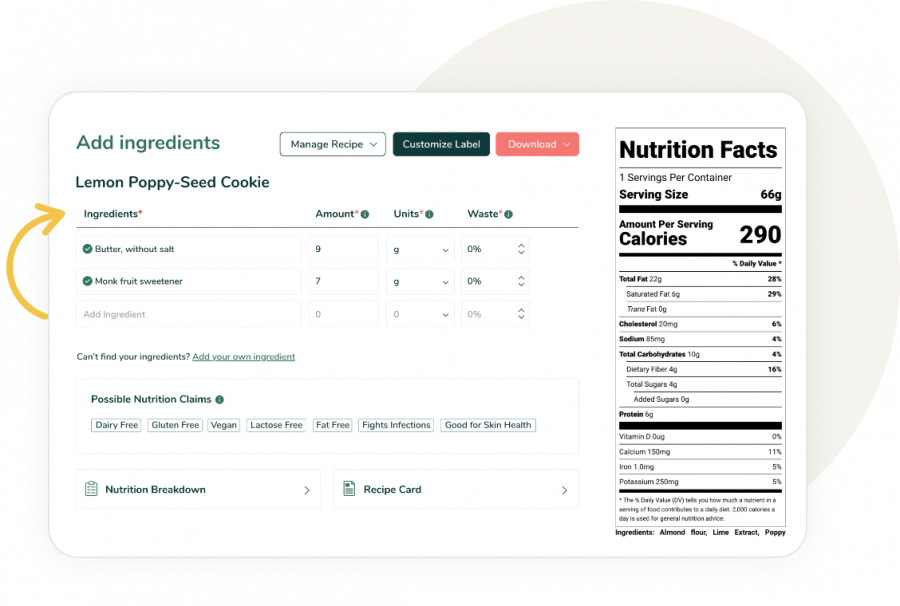 Simplify Your Labeling Process and Ensure Compliance Food Label Maker